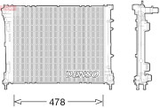 DRM09043 Chladič, chlazení motoru DENSO