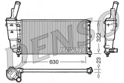 DRM09097 Chladič, chlazení motoru DENSO