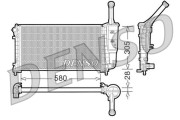 DRM09106 Chladič, chlazení motoru DENSO