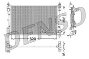 DRM09114 Chladič, chlazení motoru DENSO