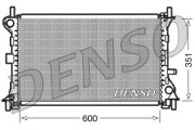 DRM10052 DENSO chladič motora DRM10052 DENSO