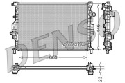 DRM10077 Chladič, chlazení motoru DENSO