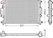 DRM10120 DENSO chladič motora DRM10120 DENSO