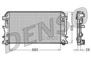 DRM17009 DENSO chladič motora DRM17009 DENSO