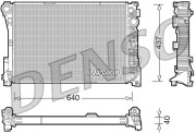 DRM17046 Chladič, chlazení motoru DENSO