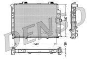 DRM17087 Chladič, chlazení motoru DENSO