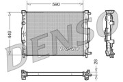 DRM23056 Chladič, chlazení motoru DENSO