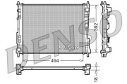 DRM23078 Chladič, chlazení motoru DENSO