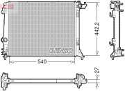 DRM23115 Chladič, chlazení motoru DENSO