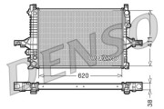 DRM33066 Chladič, chlazení motoru DENSO