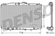 DRM40023 Chladič, chlazení motoru DENSO