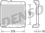 DRM40026 Chladič, chlazení motoru DENSO