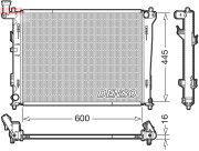 DRM41004 DENSO chladič motora DRM41004 DENSO