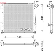 DRM41015 Chladič, chlazení motoru DENSO