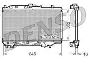 DRM44005 Chladič, chlazení motoru DENSO