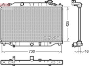 DRM44039 Chladič, chlazení motoru DENSO