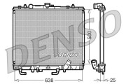 DRM45016 Chladič, chlazení motoru DENSO