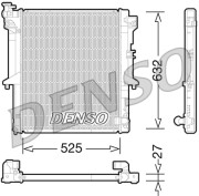 DRM45034 Chladič, chlazení motoru DENSO