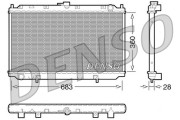 DRM46010 Chladič, chlazení motoru DENSO