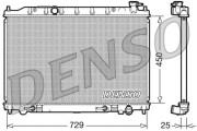 DRM46029 Chladič, chlazení motoru DENSO