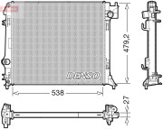 DRM46064 Chladič, chlazení motoru DENSO