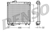 DRM47010 Chladič, chlazení motoru DENSO