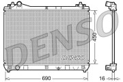 DRM47016 DENSO chladič motora DRM47016 DENSO