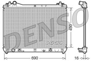 DRM47017 Chladič, chlazení motoru DENSO