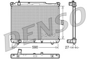 DRM47019 Chladič, chlazení motoru DENSO