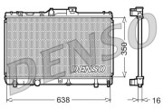 DRM50013 DENSO chladič motora DRM50013 DENSO