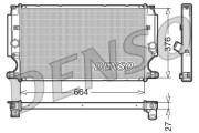 DRM50024 Chladič, chlazení motoru DENSO