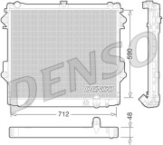 DRM50074 Chladič, chlazení motoru DENSO