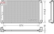 DRM50149 DENSO chladič motora DRM50149 DENSO