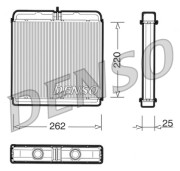 DRR12005 Výměník tepla, vnitřní vytápění DENSO