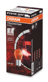 7510TSP OSRAM Žárovka PY21W (řada TRUCKSTAR PRO) | 24V 21W | 7510TSP OSRAM