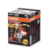 64193NB200 OSRAM Žárovka H4 (řada NIGHT BREAKER 200) | 12V 60/55W | 64193NB200 OSRAM