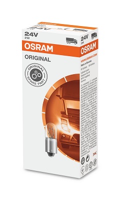 3797 Žárovka T2W 24V BA9s Standardní ams-OSRAM