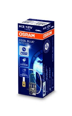 64151CBI OSRAM Žárovka H3 (řada COOL BLUE INTENSE) | 12V 55W | 64151CBI OSRAM