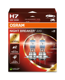 64210NB220-2HB Zarovka, dalkovy svetlomet NIGHT BREAKER® 220 ams-OSRAM