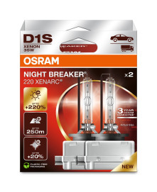 66140XN2-2HB Zarovka, dalkovy svetlomet XENARC® NIGHT BREAKER® LASER ams-OSRAM