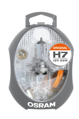 CLK H7 OSRAM Rezervní sada H7 12V -Autobox ams-OSRAM