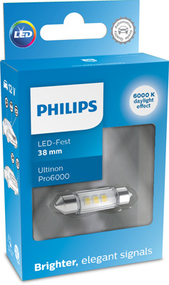 11854CU60X1 Zarovka, bezp. svetla dveri Ultinon Pro6000 LED-SI PHILIPS