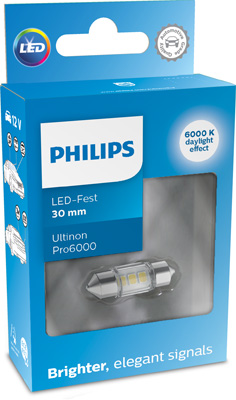 11860CU60X1 Zarovka, bezp. svetla dveri Ultinon Pro6000 LED-SI PHILIPS