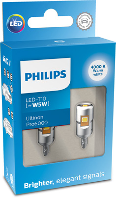 11961WU60X2 Zarovka, bezp. svetla dveri Ultinon Pro6000 LED-SI PHILIPS