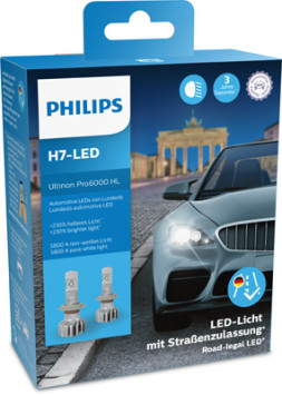 11972U6000X2 Žárovka Ultinon Pro6000 H7-LED PHILIPS