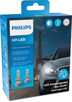 11972U6001X2 Žárovka Ultinon Pro6001 H7-LED PHILIPS