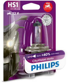 12636CTVBW PHILIPS Žárovka HS1 (řada CityVision Moto) | 12V 35/35W | 12636CTVBW PHILIPS