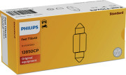 12850CP PHILIPS Žárovka T15x43 (C15W) (řada Standard) | 12V 15W | 12850CP PHILIPS