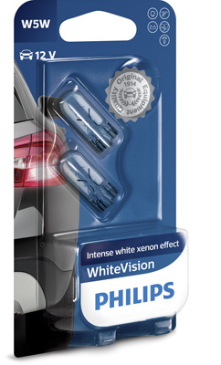 12961NBVB2 Žárovka, přídavné brzdové světlo WhiteVision PHILIPS