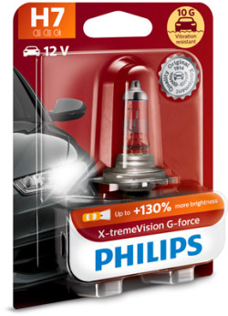 12972XVGB1 PHILIPS Žárovka H7 (řada X-tremeVision G-force) | 12V 55W | 12972XVGB1 PHILIPS